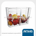 China Fashion Design Storage Metal Wire Fruit Basket